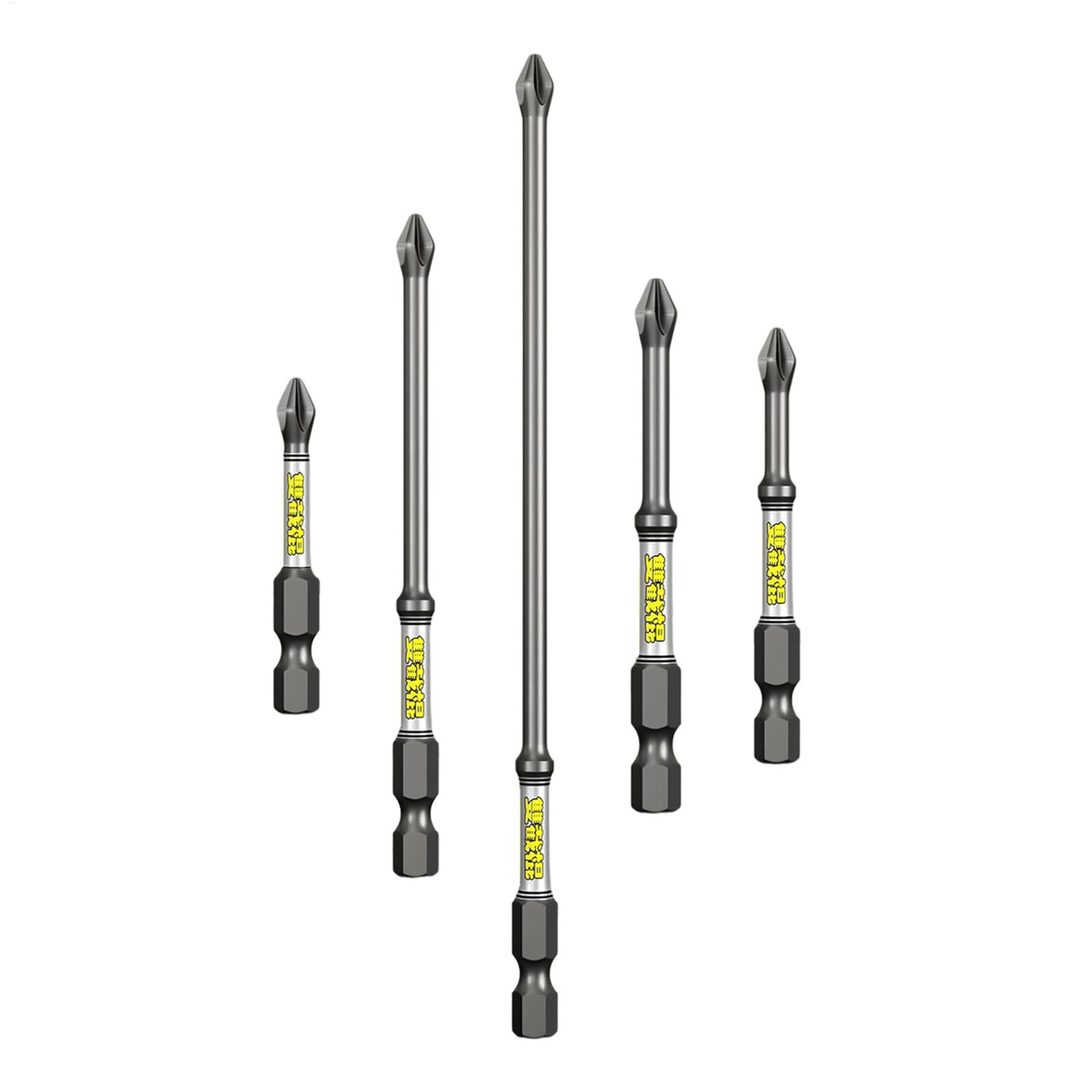 Drill Bits - Набор насадок для дрели-отвертки, 5 предметов,