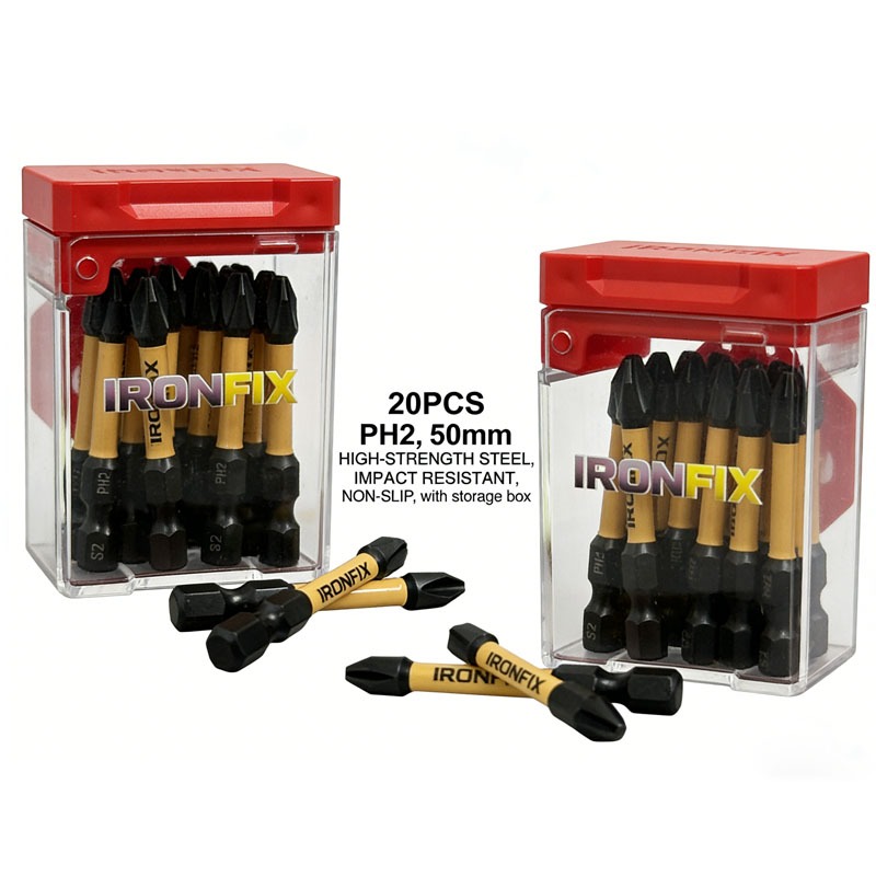 Drill Bits - Прочные биты для отвертки PH2, 20