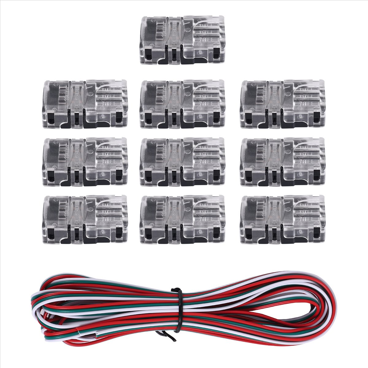 Led Strip Lights - Совместимые 11-компонентные регулируемые 3-контактные разъемы для