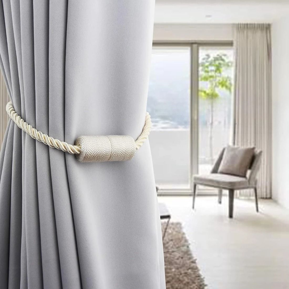 2 шт. Мощные магнитные подхват – обзор и цена Curtain Rods