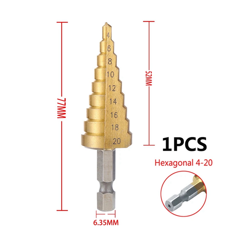 Сверло ступенчатое HSS с прямы – обзор и цена Drill Bits