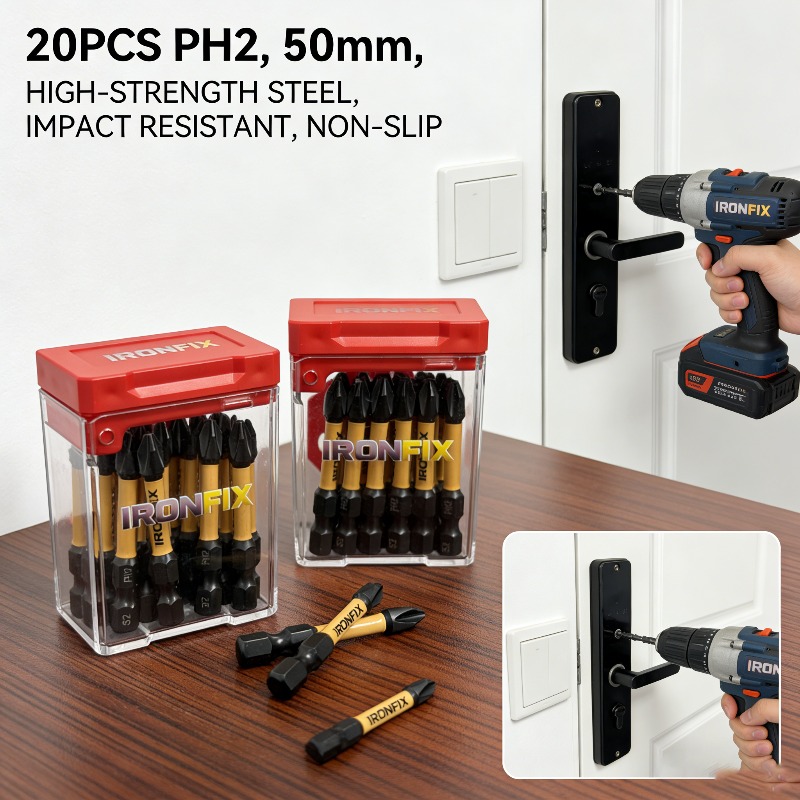 Прочные биты для отвертки PH2, – обзор и цена Drill Bits