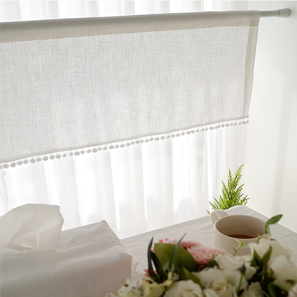 1 шт. короткая занавеска с кре – обзор и цена Curtain Rods