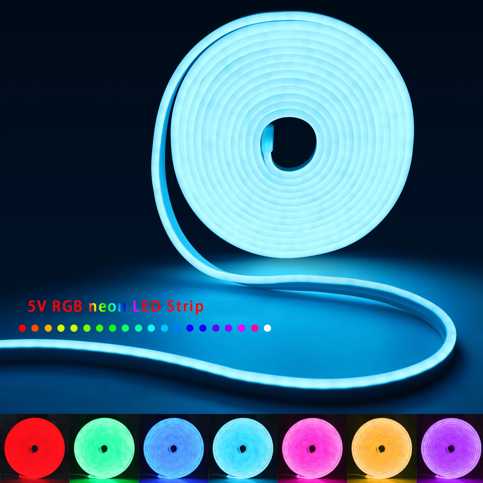 1-5 м RGB светодиодный неоновы – обзор и цена Led Strip Lights